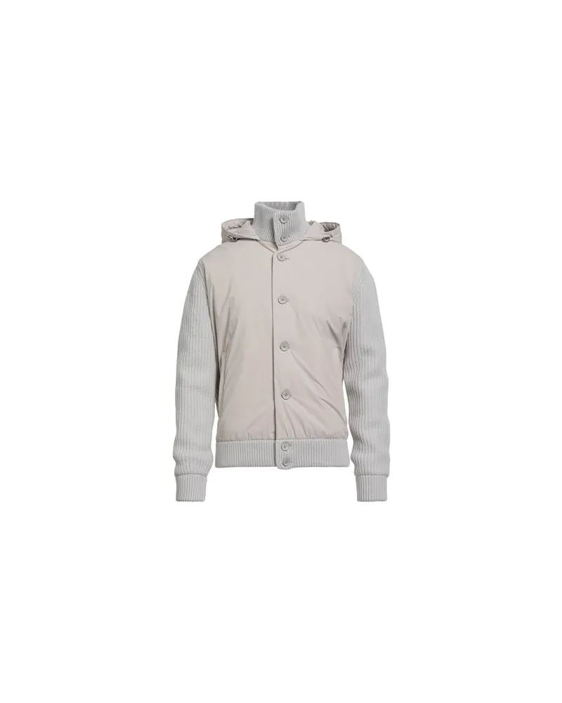 Herno RESORT - JACKEN & MÄNTEL - Pufferjacken & Daunenjackenauf YOOX.COM Hellgrau