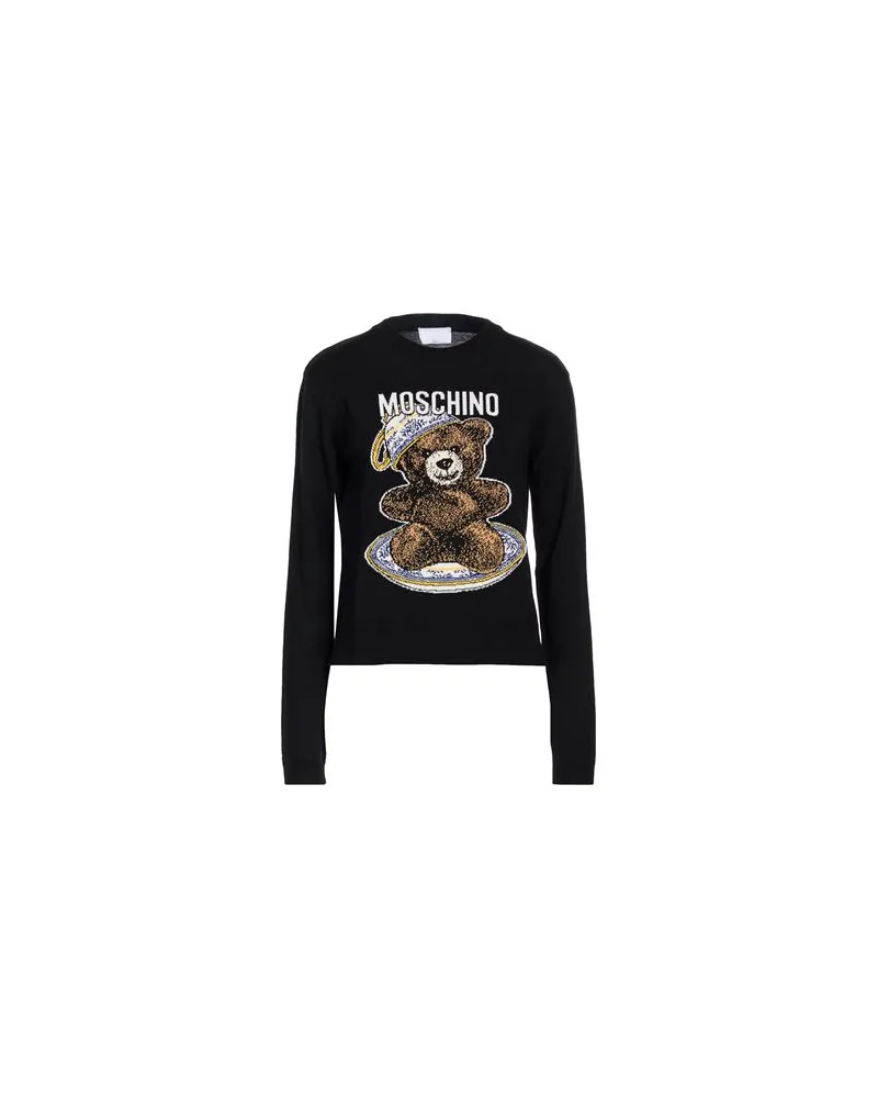 Moschino STRICKWAREN - Pulloverauf YOOX.COM Schwarz