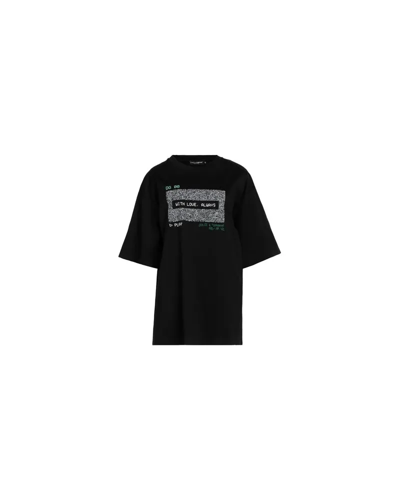 Dolce & Gabbana TOPS - T-shirtsauf YOOX.COM Schwarz