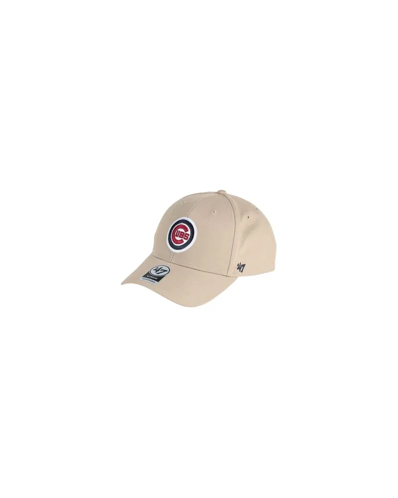 '47 Cappellino Sure Shot MVP Snapback Chicago Cubs  - '47 Cappellino Sure Shot MVP Snapback Chicago Cubs - ACCESSOIRES - Mützen & Hüteauf YOOX.COM Beige