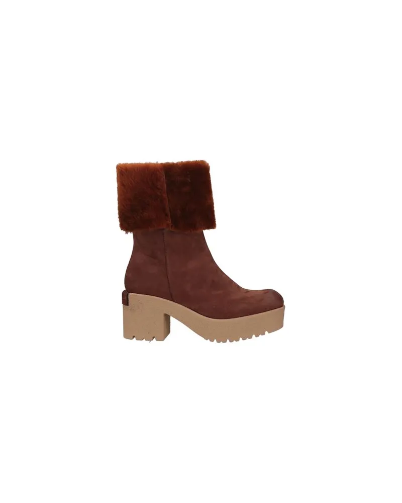 Patrizia Bonfanti SCHUHE - Stiefelettenauf YOOX.COM Braun