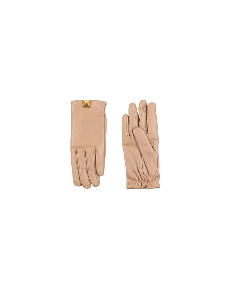 Valentino Garavani ACCESSOIRES - Handschuheauf YOOX.COM Hellbraun