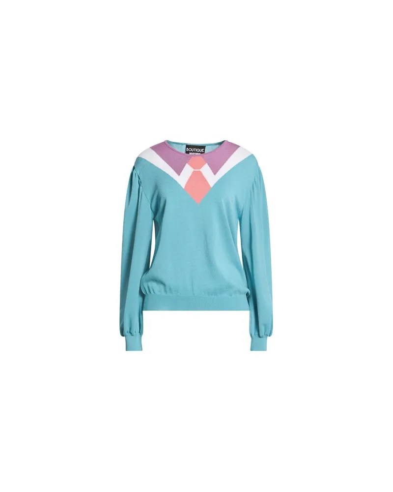 Moschino STRICKWAREN - Pulloverauf YOOX.COM Azurblau