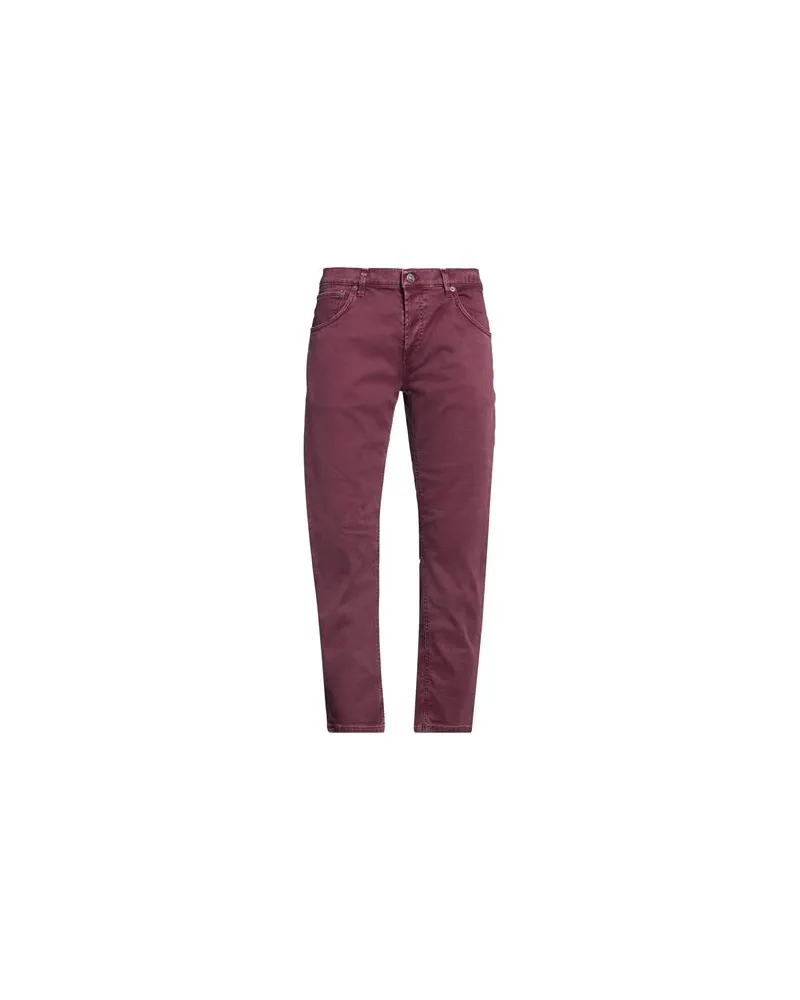 Dondup HOSEN & RÖCKE - Jeanshosenauf YOOX.COM Bordeaux
