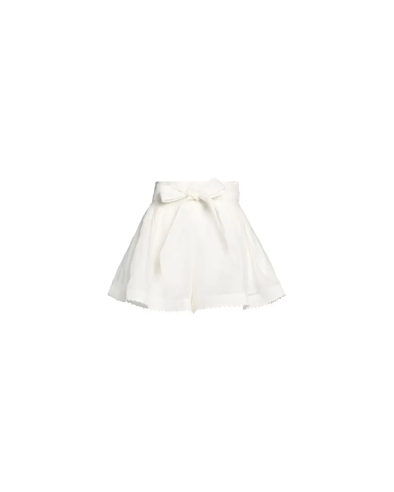 Zimmermann HOSEN & RÖCKE - Shorts & Bermudashortsauf YOOX.COM Weiß
