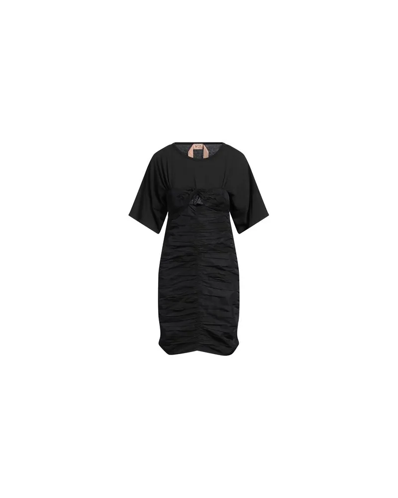 N° 21 KLEIDER - Mini-Kleiderauf YOOX.COM Schwarz