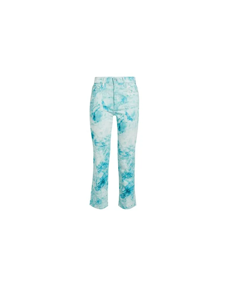 7 for all mankind HOSEN & RÖCKE - Jeanshosenauf YOOX.COM Tūrkis