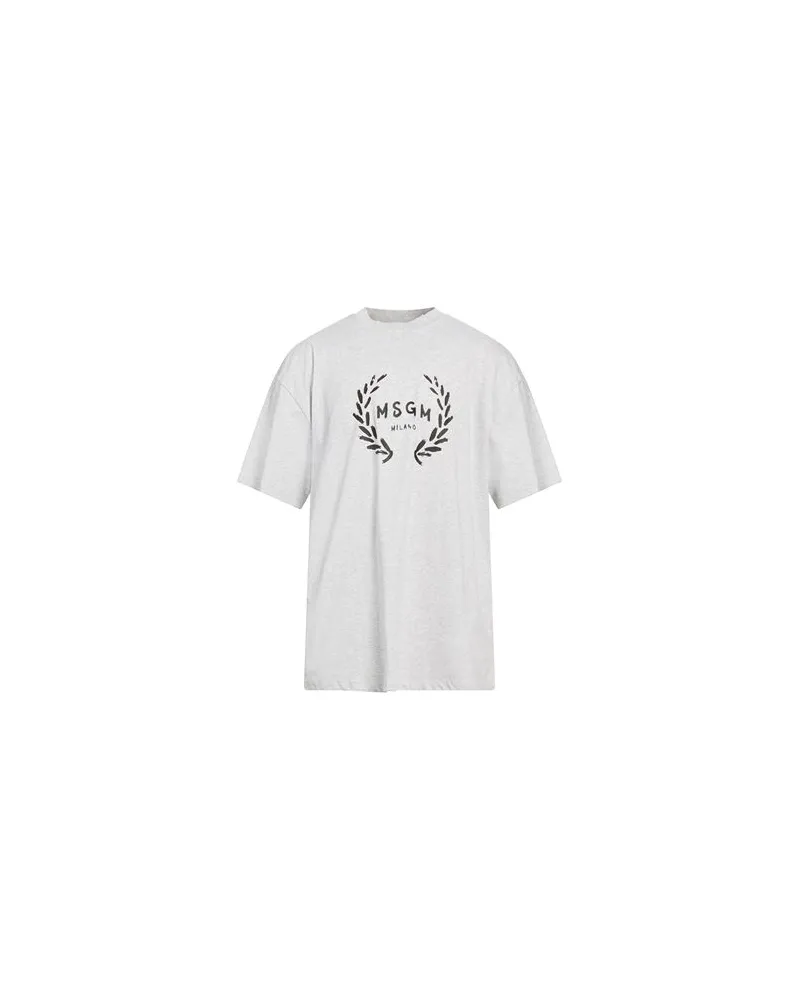 MSGM TOPS - T-shirtsauf YOOX.COM Hellgrau
