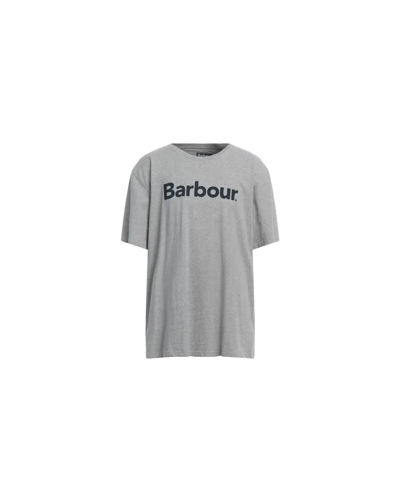 Barbour Logo Tee  - TOPS - T-shirtsauf YOOX.COM Grau