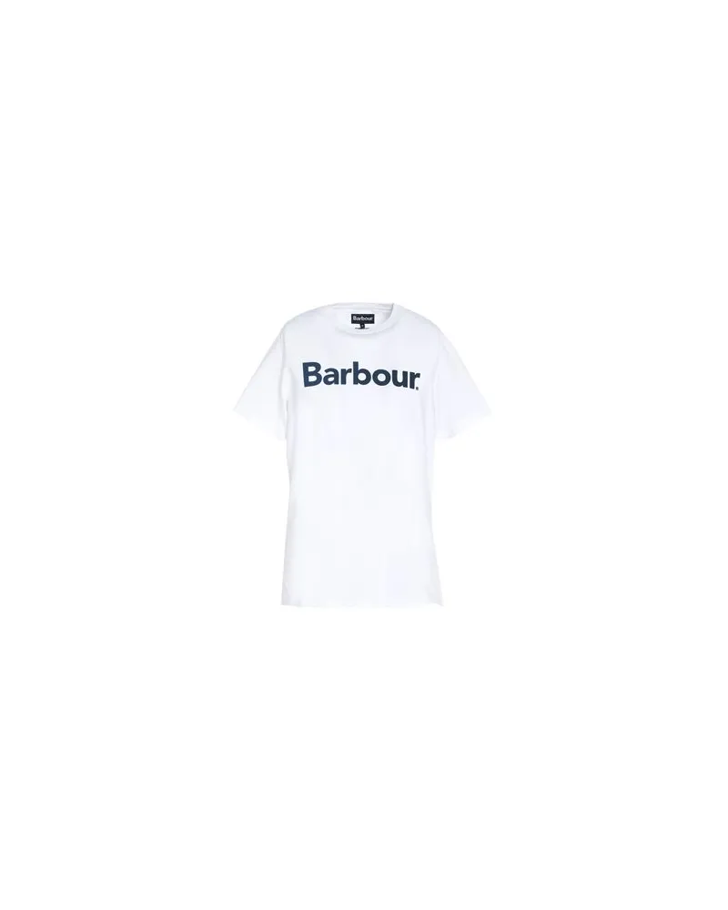 Barbour Logo Tee  - TOPS - T-shirtsauf YOOX.COM Weiß