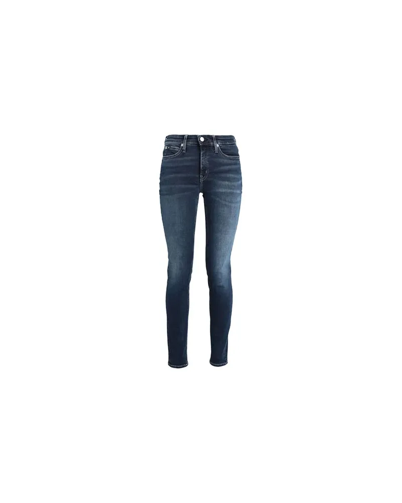 Calvin Klein HOSEN & RÖCKE - Jeanshosenauf YOOX.COM Blau