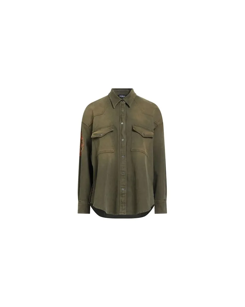 Dondup TOPS - Hemdenauf YOOX.COM Militärgrün