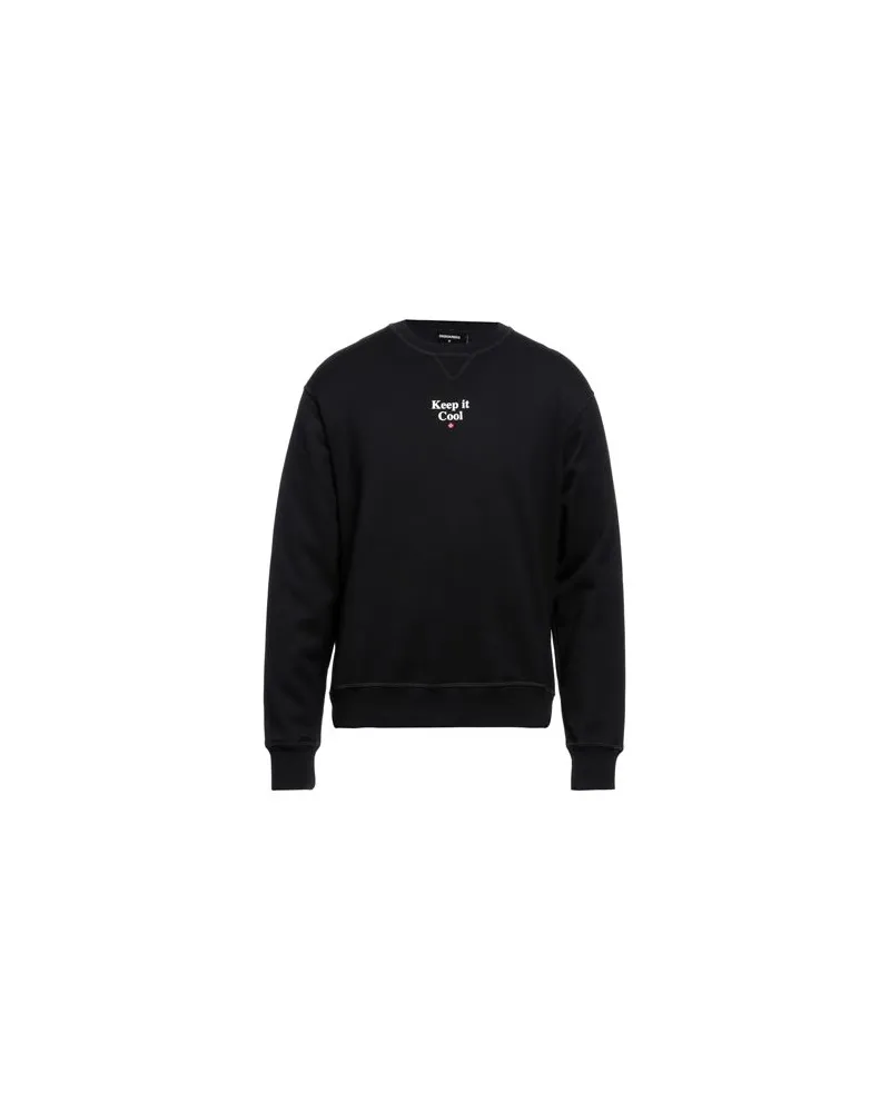 Dsquared2 TOPS - Sweatshirtsauf YOOX.COM Schwarz