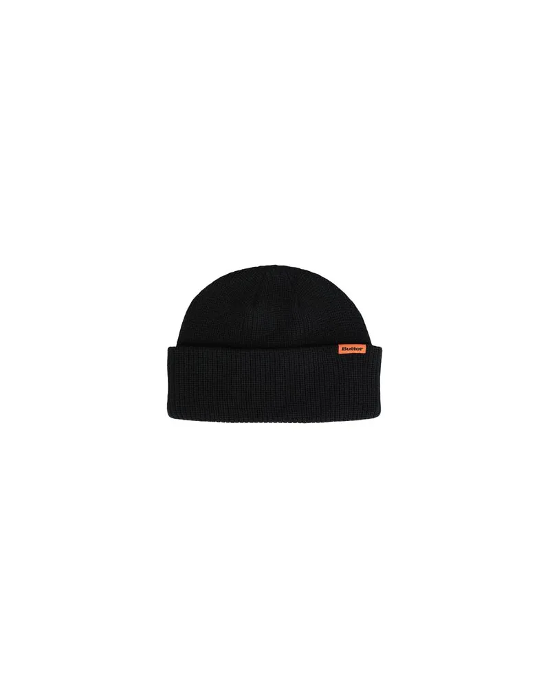 Butter Goods Tall Wharfie Beanie  - Tall Wharfie Beanie - ACCESSOIRES - Mützen & Hüteauf YOOX.COM Schwarz