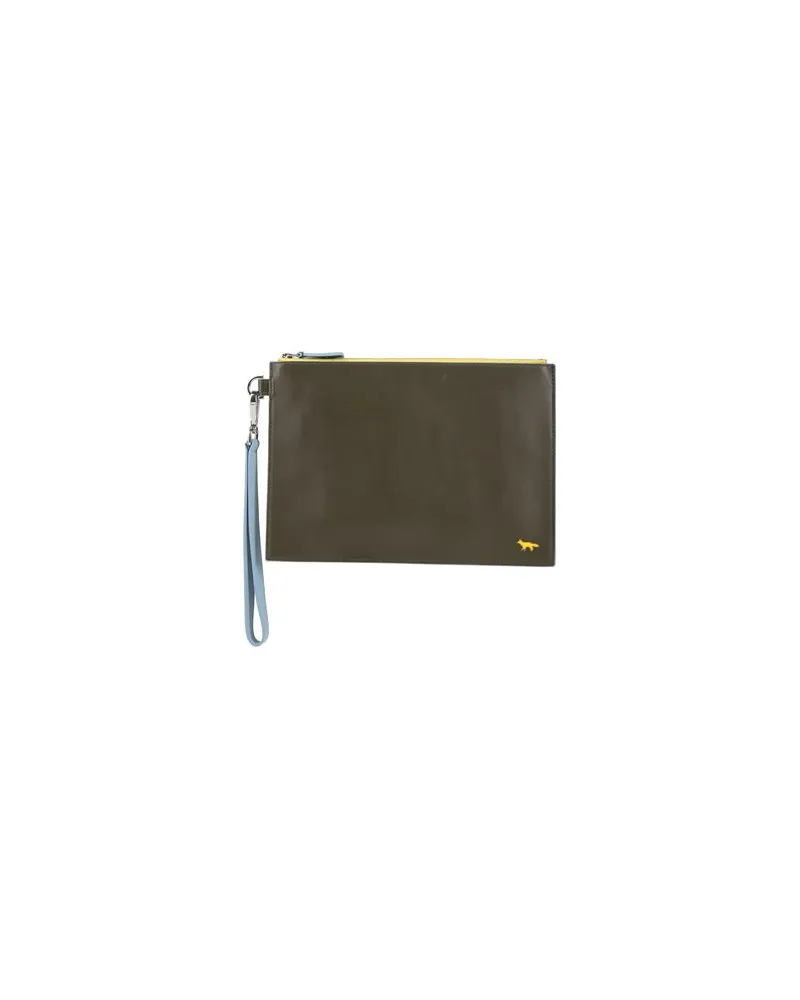Kitsuné TASCHEN - Handtaschenauf YOOX.COM Militärgrün