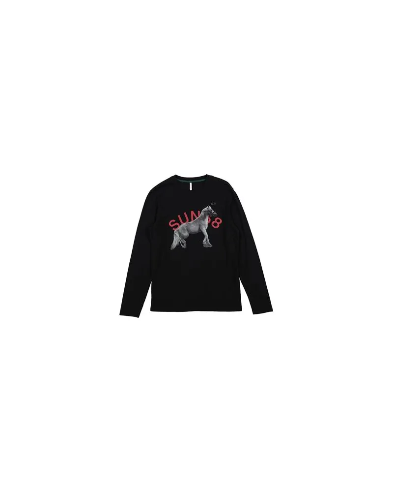 Sun68 TOPS - T-shirtsauf YOOX.COM Schwarz