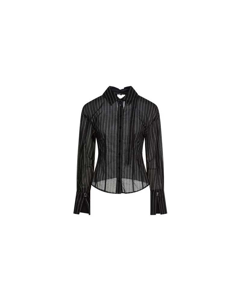 Patrizia Pepe TOPS - Hemdenauf YOOX.COM Schwarz