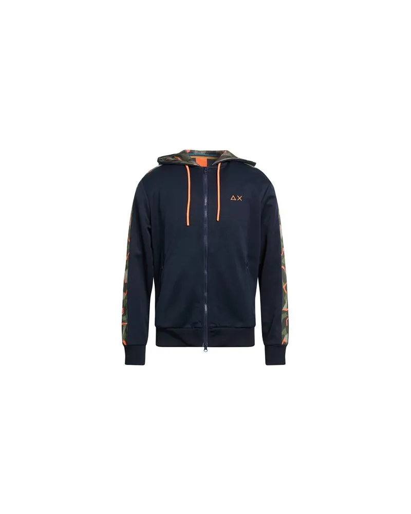Sun68 TOPS - Sweatshirtsauf YOOX.COM Marineblau
