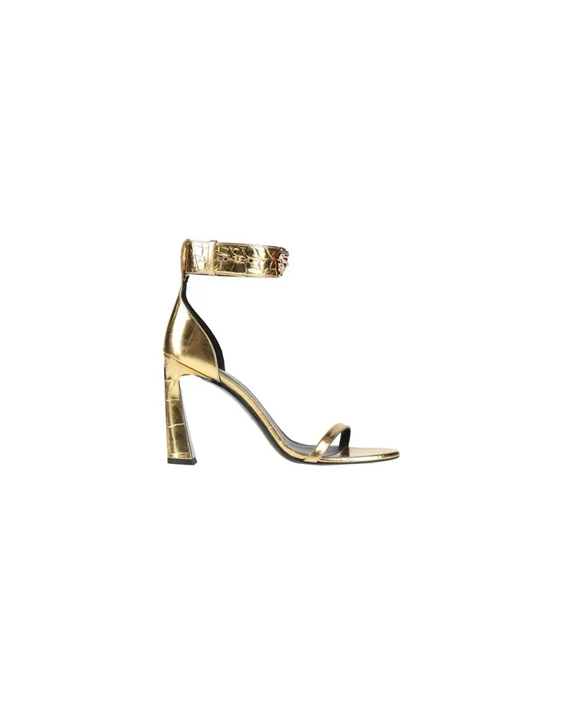 Versace SCHUHE - Sandalenauf YOOX.COM Gold