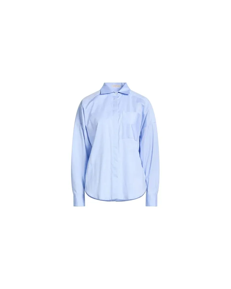 Camicettasnob TOPS - Hemdenauf YOOX.COM Himmelblau