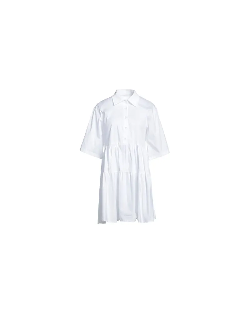 BERNA KLEIDER - Mini-Kleiderauf YOOX.COM Weiß
