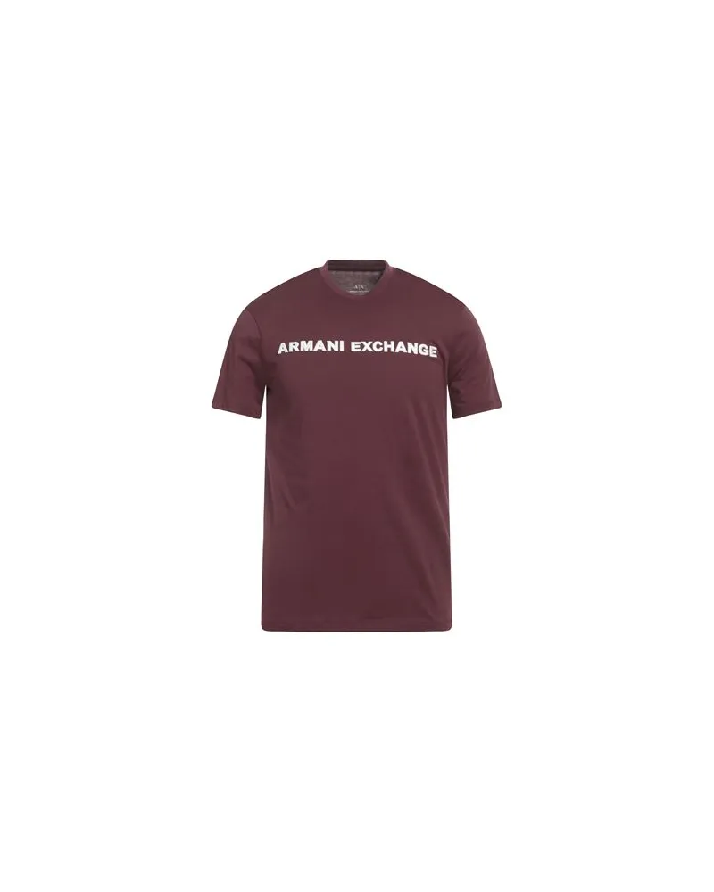 Armani Exchange TOPS - T-shirtsauf YOOX.COM Bordeaux