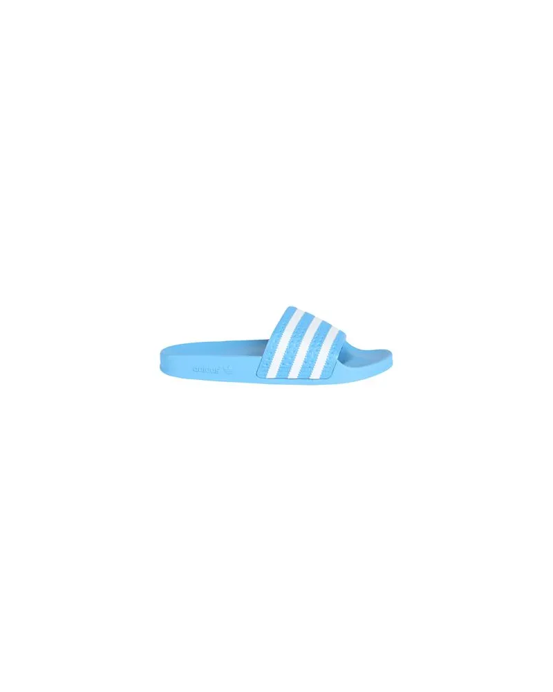 adidas ADILETTE  SLIDES  - SCHUHE - Sandalenauf YOOX.COM Hellblau