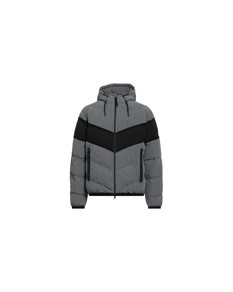 EA7 JACKEN & MÄNTEL - Pufferjacken & Daunenjackenauf YOOX.COM Grau