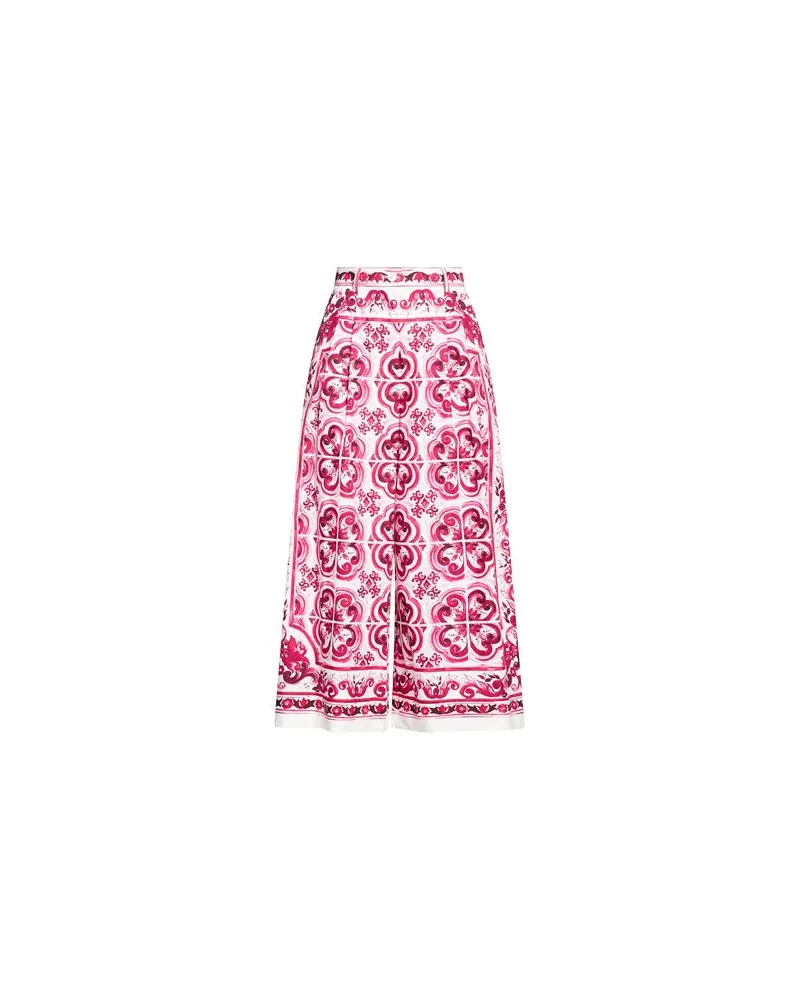 Dolce & Gabbana HOSEN & RÖCKE - Hosenauf YOOX.COM Magenta