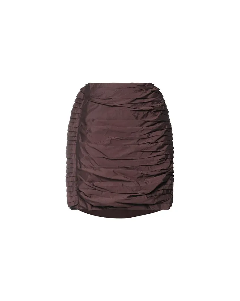 Róhe HOSEN & RÖCKE - Miniröckeauf YOOX.COM Schokobraun