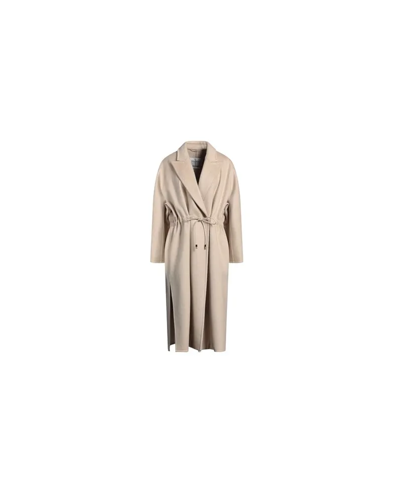 Max Mara JACKEN & MÄNTEL - Mäntelauf YOOX.COM Beige