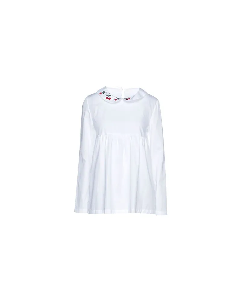 Rosé a Pois TOPS - Topsauf YOOX.COM Weiß