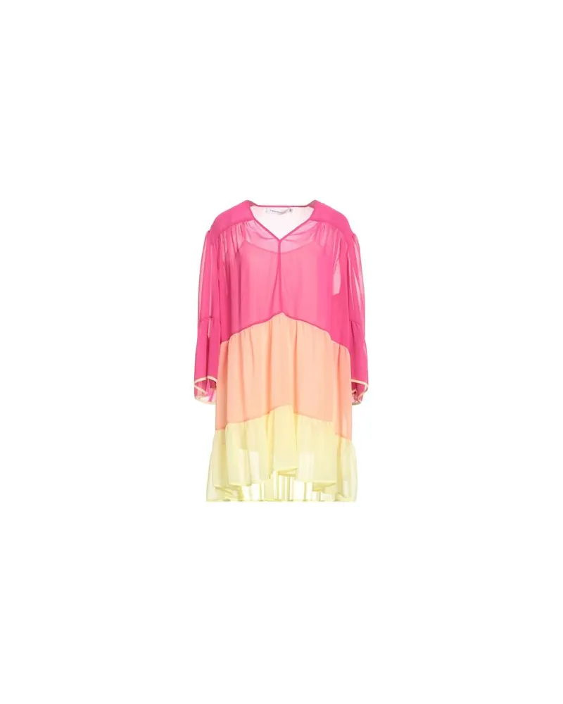 Simona Corsellini KLEIDER - Mini-Kleiderauf YOOX.COM Fuchsia