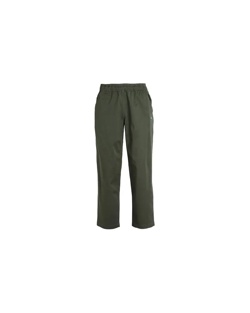 Puma BETTER CLASSICS WOVEN PANT  - BETTER CLASSICS WOVEN PANT - HOSEN & RÖCKE - Hosenauf YOOX.COM Militärgrün