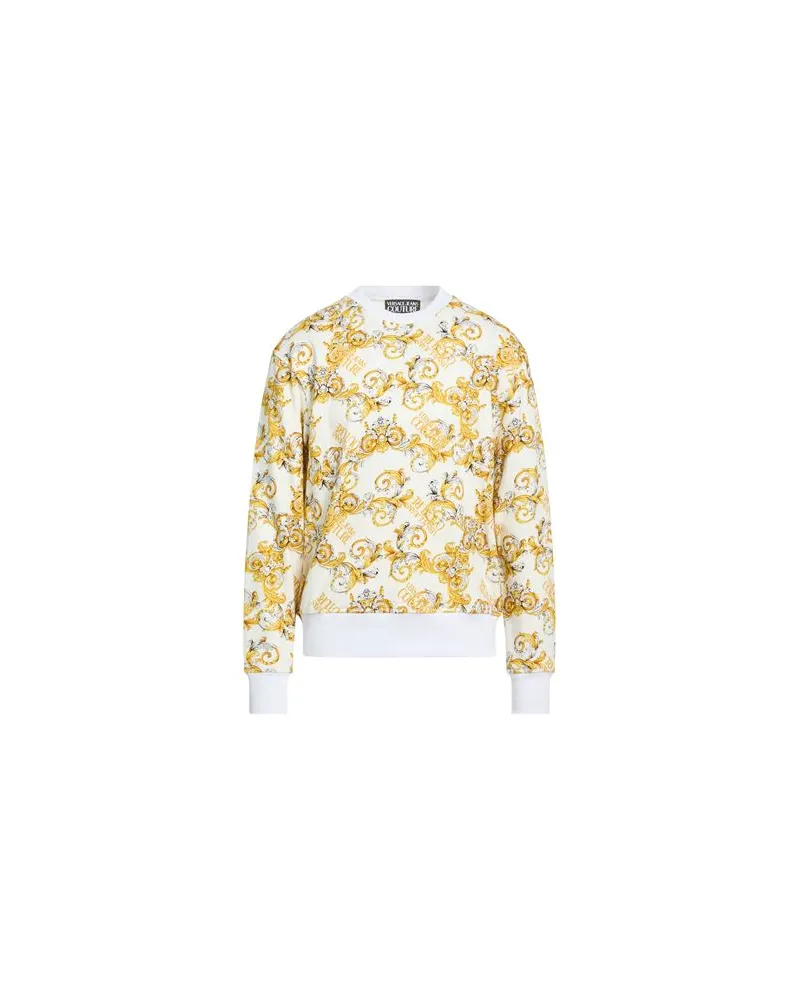 Versace Jeans TOPS - Sweatshirtsauf YOOX.COM Weiß
