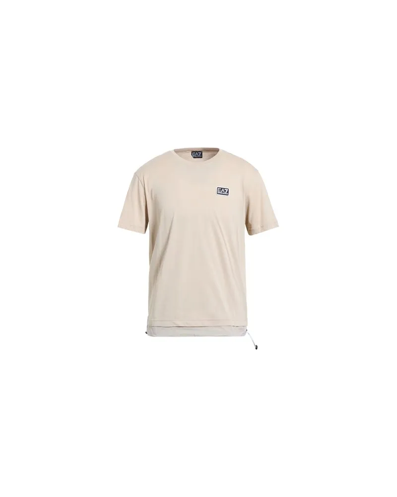 EA7 TOPS - T-shirtsauf YOOX.COM Beige