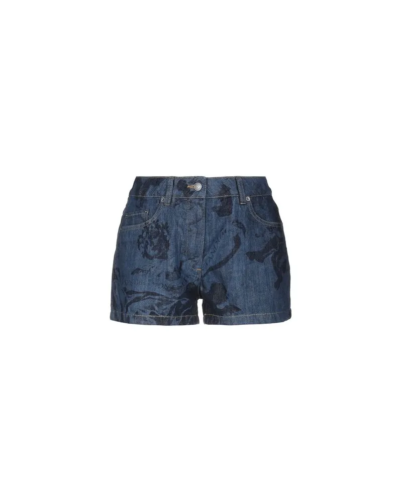 Moschino HOSEN & RÖCKE - Jeansshortsauf YOOX.COM Blau