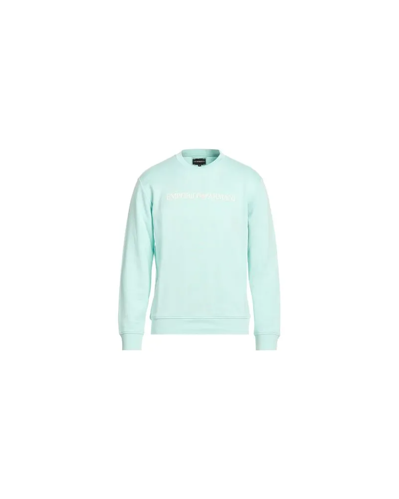 Emporio Armani TOPS - Sweatshirtsauf YOOX.COM Himmelblau