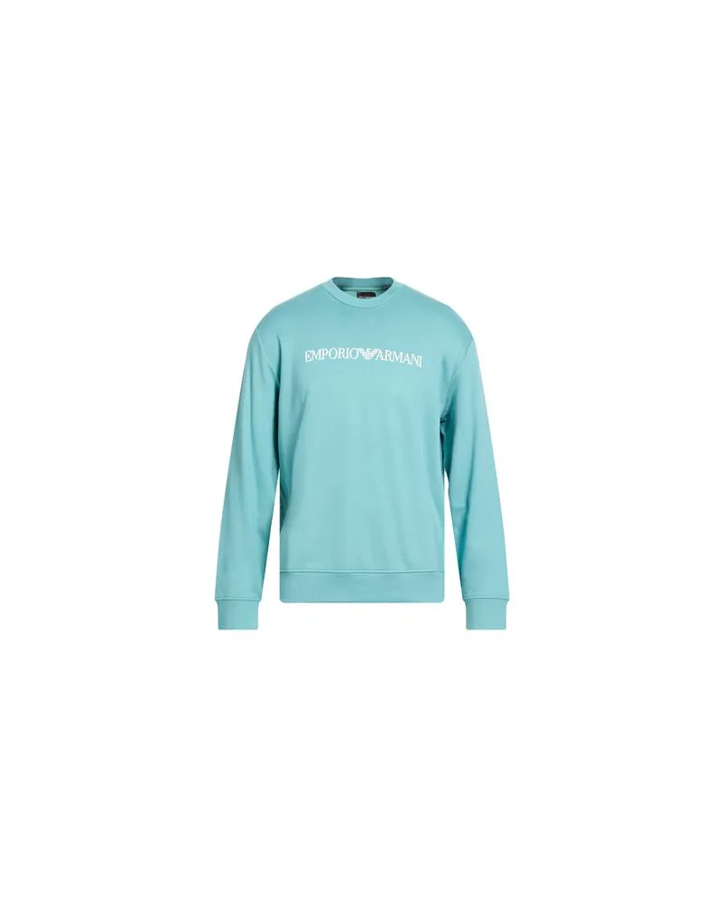 Emporio Armani TOPS - Sweatshirtsauf YOOX.COM Tūrkis