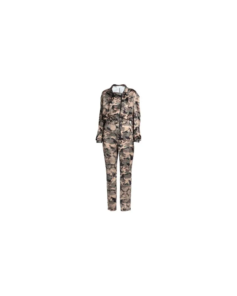 Gaëlle Bonheur OVERALLS - Jumpsuitsauf YOOX.COM Militärgrün