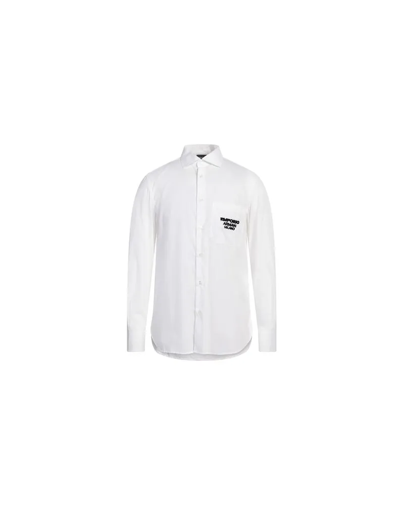 Emporio Armani TOPS - Hemdenauf YOOX.COM Weiß
