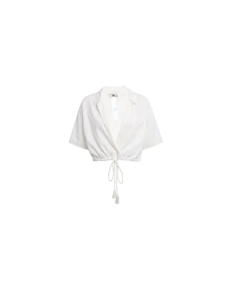 Twin-Set TOPS - Hemdenauf YOOX.COM Weiß
