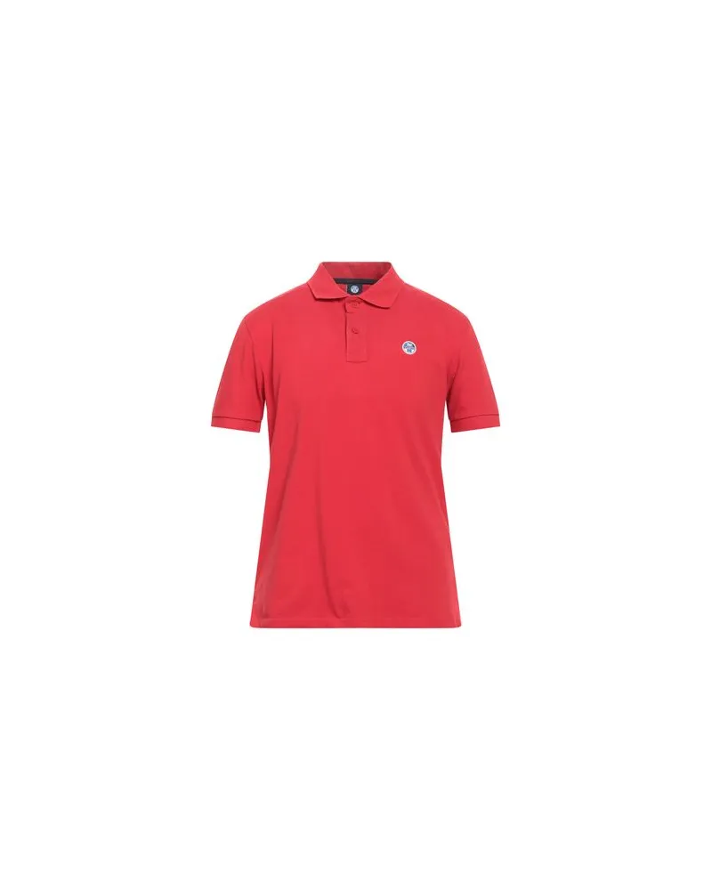 North Sails TOPS - Poloshirtsauf YOOX.COM Rot
