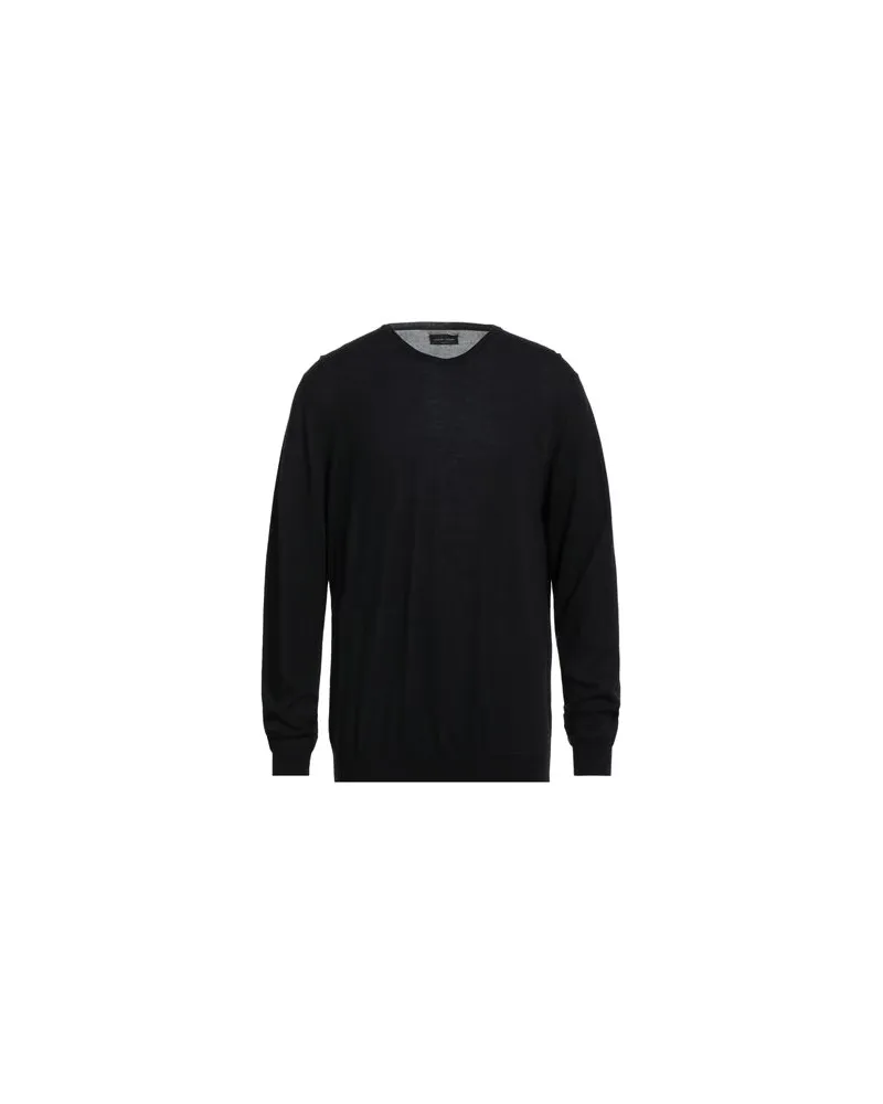 Roberto Collina STRICKWAREN - Pulloverauf YOOX.COM Schwarz