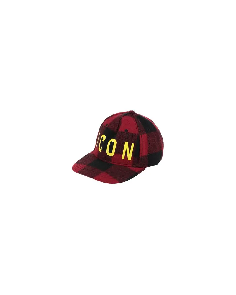 Dsquared2 ACCESSOIRES - Mützen & Hüteauf YOOX.COM Rot