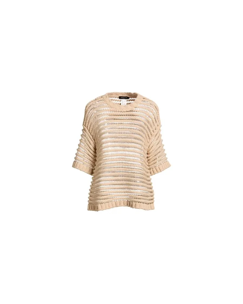 Fabiana Filippi STRICKWAREN - Pulloverauf YOOX.COM Beige