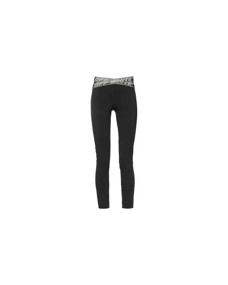OFF-WHITE HOSEN & RÖCKE - Leggingsauf YOOX.COM Schwarz