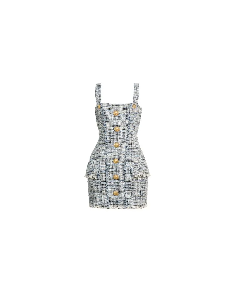Balmain KLEIDER - Mini-Kleiderauf YOOX.COM Azurblau