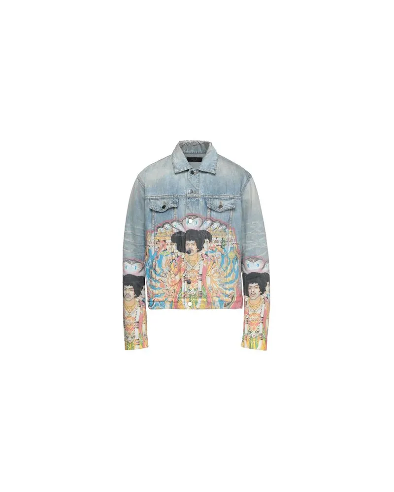 Amiri JACKEN & MÄNTEL - Jeansjacken/Mäntelauf YOOX.COM Blau
