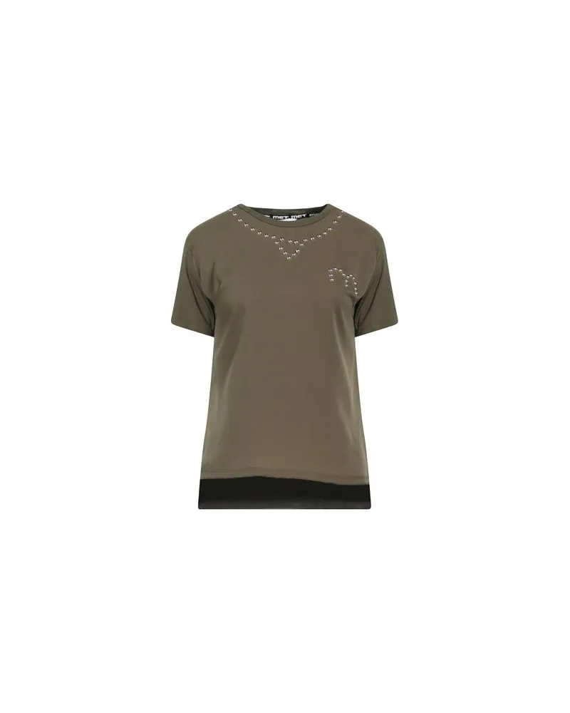 MET  TOPS - T-shirtsauf YOOX.COM Militärgrün
